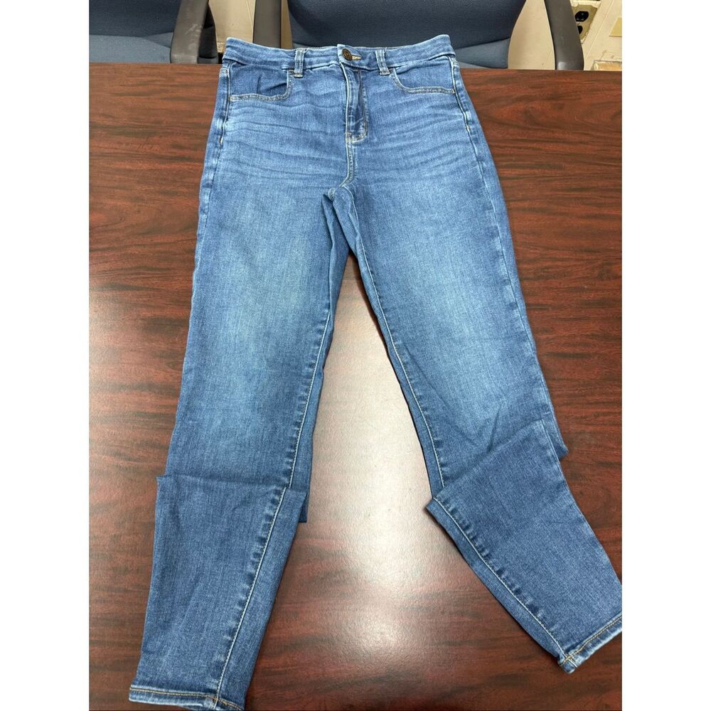 American Eagle Next Level Stretch Curvy Hi-Rise Jegging Jeans Size 8 Long
